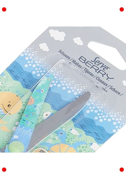 Pastel Renkli Çocuk Makası - Ergonomik Tasarım modelleri