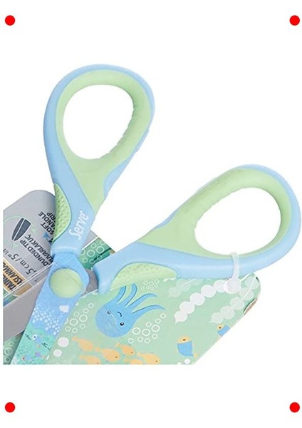 Pastel Renkli Çocuk Makası - Ergonomik Tasarım fırsatları