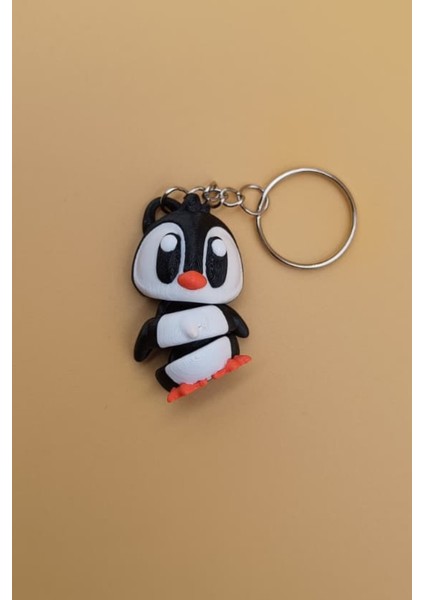 Sevimli Penguen Hareketli Anahtarlık Çanta Süsü Charm fiyatları