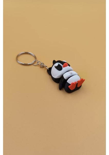 Sevimli Penguen Hareketli Anahtarlık Çanta Süsü Charm fırsatları