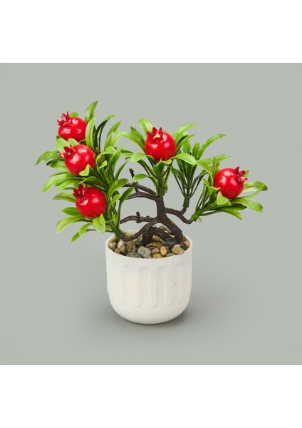 Dekor Yapay Meyve Ağacı - Asorti - 18X18 cm