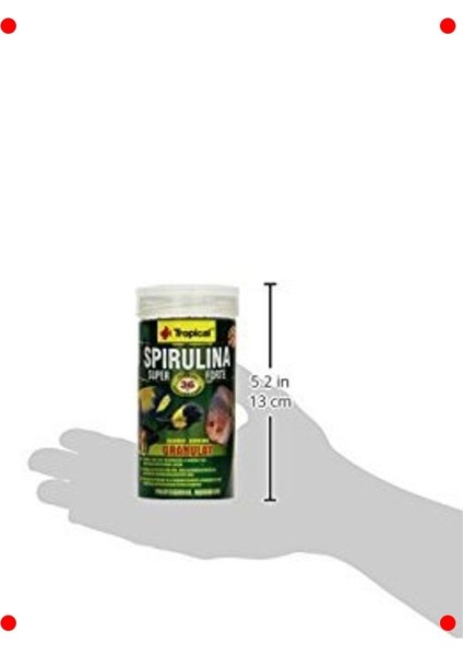 Spirulina Granül Balık Yemi - %36 Platensis (250 Ml) modelleri