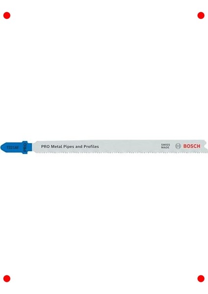 5 Adet Metal Dekupaj Testere Bıçağı (132MM)