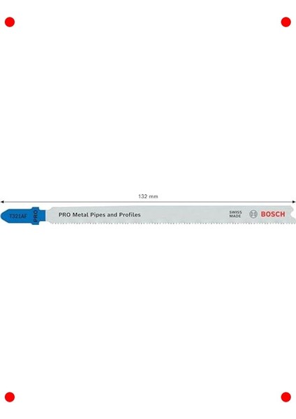 5 Adet Metal Dekupaj Testere Bıçağı (132MM) modelleri