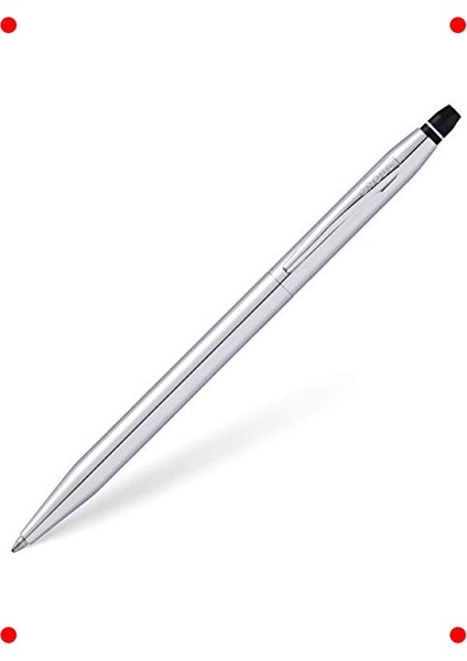 Krom Tükenmez Kalem - Şık ve Kullanışlı