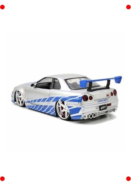 Hızlı Mavi Spor Araba Model Figürü - Koleksiyonluk modelleri