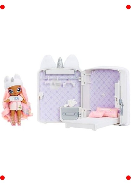 Tekboynuzlu At Sırt Çantası Moda Bebek Seti