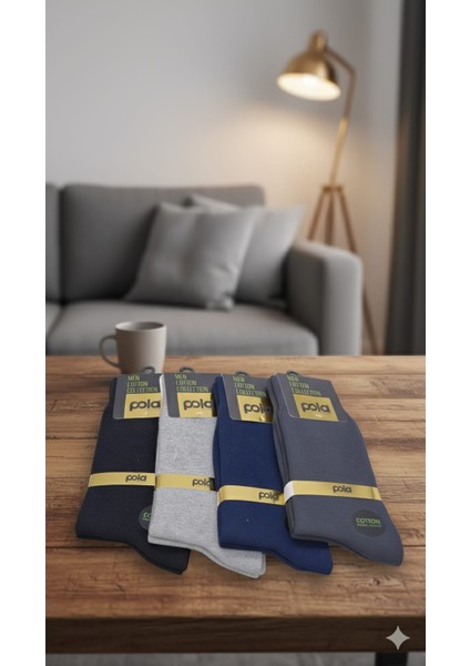 Erkek Penye Havlu Soket Çorap; 40-44 ; Asorti 12'li Paket; fiyatları