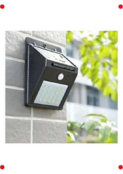 20 LED Güneş Enerjili Hareket Sensörlü Bahçe Lambası fiyatları