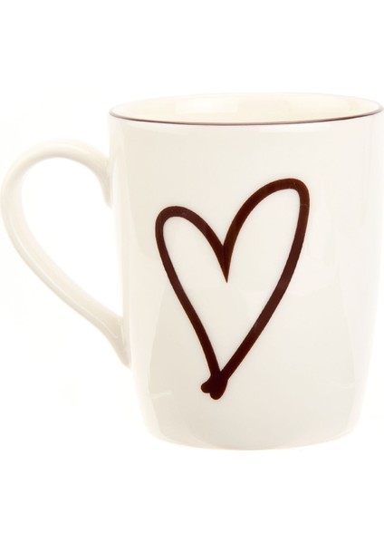 Kitchen Love Desenli Kupa - Beyaz - 290 ml fiyatları