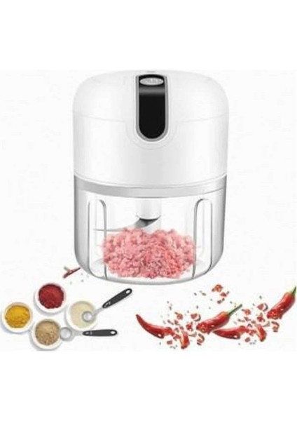 Yzlal Mini El Rondosu Şarjlı Doğrayıcı Taşınabilir Rondo Blender 250 ml indirimleri