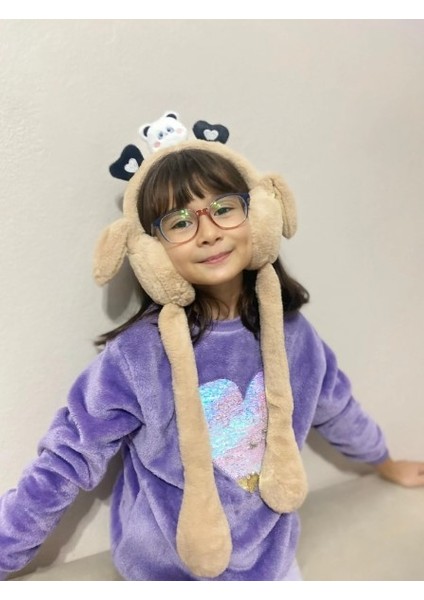 Peluş Tavşan Kulaklı Hareketli Yumuşak Sıcak Tutan Kulaklık fiyatları