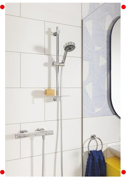 4 Akışlı Su Tasarruflu Krom El Duşu Başlığı modelleri