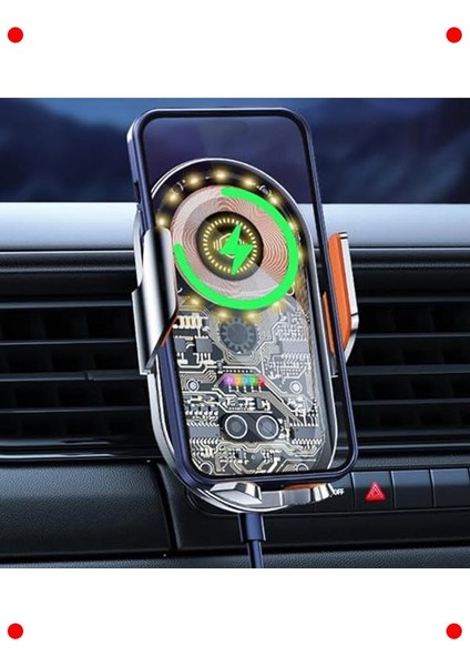 Otomatik 15W Kablosuz Araç Şarjlı Telefon Tutucu fiyatları