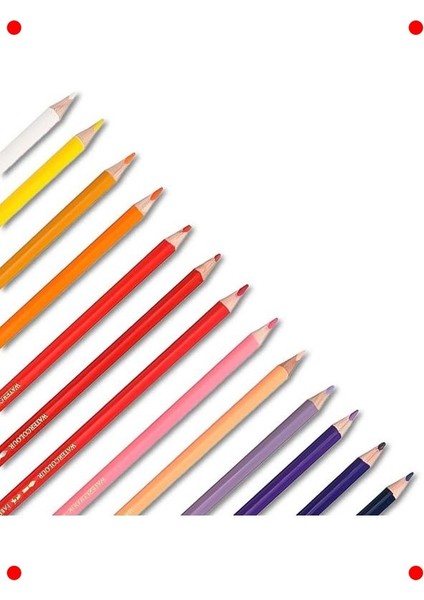 Sulu Boya Kalem Seti 24 Renk + Fırça Hediyeli fırsatları