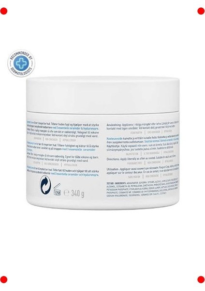 Yoğun Nemlendirici ve Onarıcı Bakım Kremi 340GR modelleri