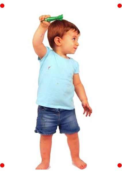 Yıkanabilir Jumbo Bebek Keçeli Kalemler (12 Adet) fırsatları