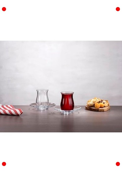 Zarif Cam Çay Takımı, Hediye Kutulu indirimleri