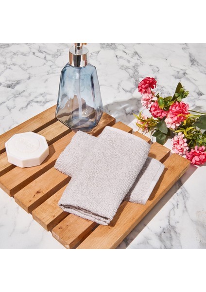 Soft 2'li Havlu Set - Gri
