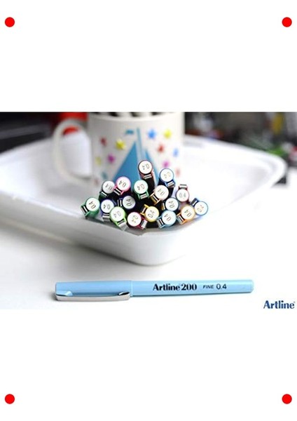 Kahverengi Ince Uçlu Yazı Kalemi, 0.4 mm fiyatları