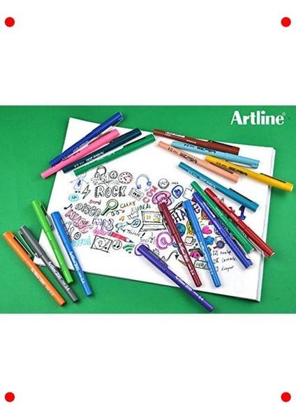 Kahverengi Ince Uçlu Yazı Kalemi, 0.4 mm modelleri