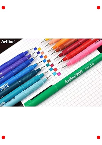 Kahverengi Ince Uçlu Yazı Kalemi, 0.4 mm indirimleri