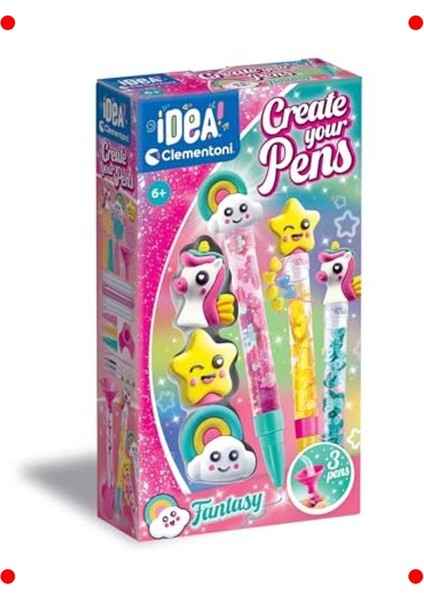 Mini Kalem Yapım Seti Fantastik Renkler