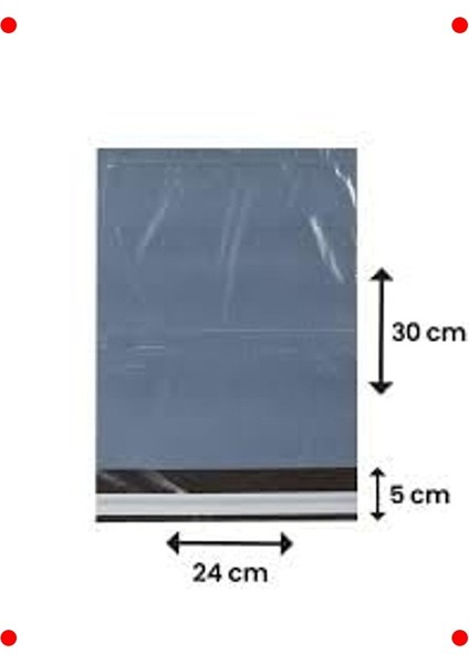 100 Adet 24X30X5 cm Cepsiz Kargo Poşeti fiyatları