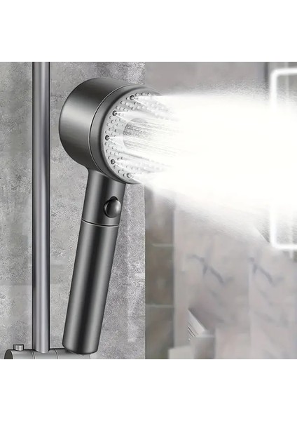 Su Arıtmalı Basınçlı Duş Başlığı – Klor Giderici, Cilt ve Saç Koruyucu, Filtreli Su Tasarruflu Banyo Başlığı