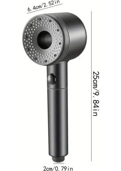 Su Arıtmalı Basınçlı Duş Başlığı – Klor Giderici, Cilt ve Saç Koruyucu, Filtreli Su Tasarruflu Banyo Başlığı fırsatları