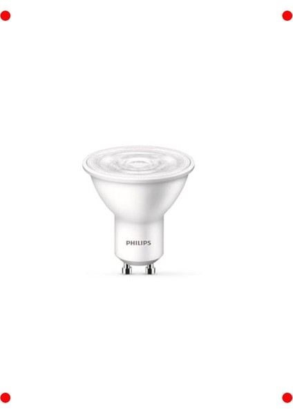 GU10 LED Spot Ampul - 4.7W (50W Eşdeğer) Sarı Işık