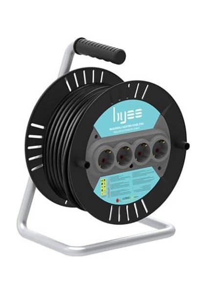 Kablolu 4 Prizli Makara