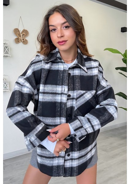 Tek Cep Detaylı Oduncu Gömlek modelleri