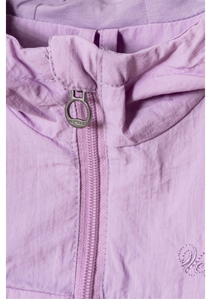 Kız Kapüşonlu Nakışlı Yağmrluk & Rüzgarlık 1 - 5 Yaş indirimleri