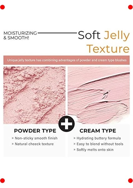 Meyve Özlü Parlak Görünüm Veren Jel Allık - BE02 Tonu indirimleri