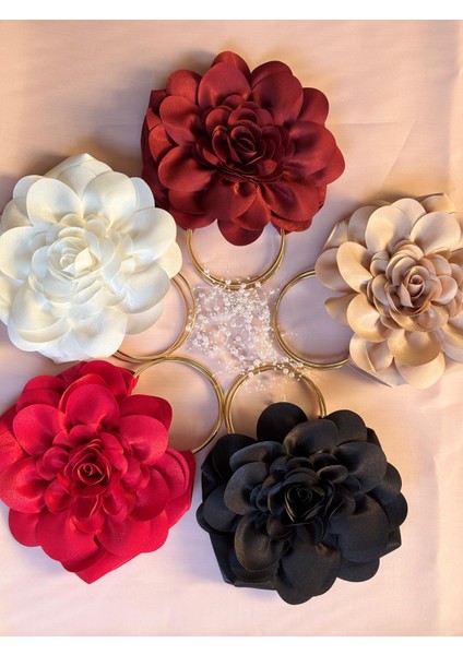 Bej Kumaş Gold Metal Saplı Gül Çiçek Çanta El Omuz Çantası Abiye Günlük Şık Kadın Çantası indirimleri