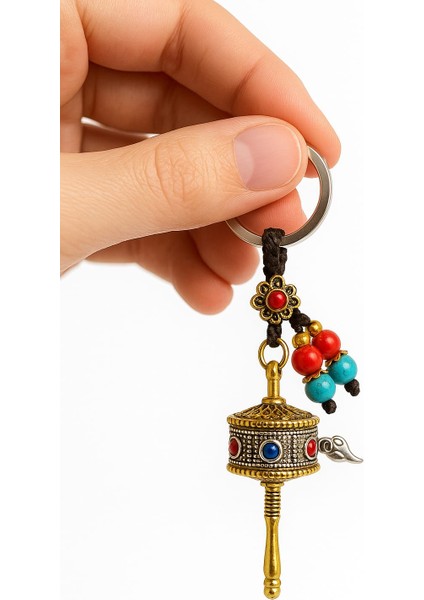 Premium Lucky Charm Anahtarlık | Nazar Koruma & Şans Getiren Feng Shui Doğal Taş Anahtarlık fırsatları