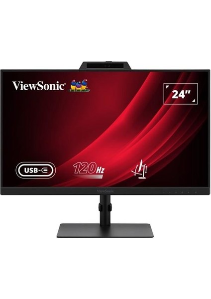 Vıewsonıc 23.8" IPS VG2441V 4ms 120HZ Hdmı-Dp Usbc Vıdeo Konferans Monitör