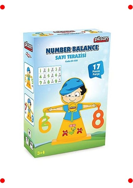 Eğitici Sayı Terazisi Seti