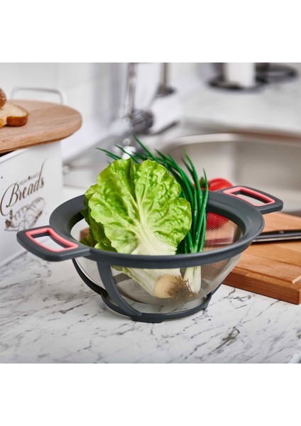 Siena Kulplu Süzgeç - Asorti