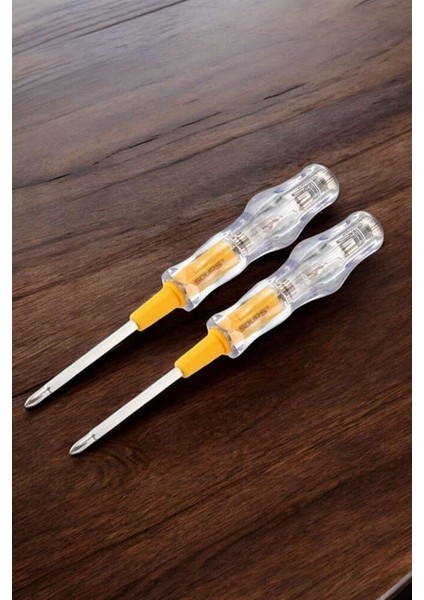 Kontrol Kalemi Nikel Kaplama Çift Başlıklı Test Cihazı