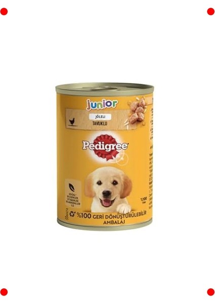 Yavru Köpek Yaş Mama 24 x 400 gr Paket