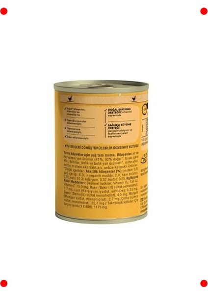 Yavru Köpek Yaş Mama 24 x 400 gr Paket fiyatları