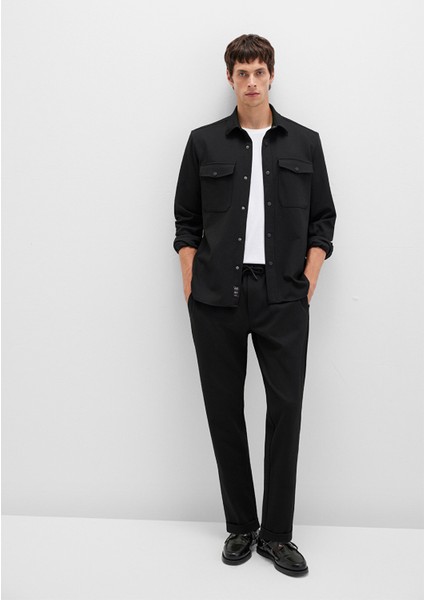 Mavi Black Siyah Örme Pantolon 0010513-900