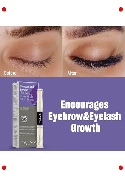 Yoğun Kaş ve Kirpik Güçlendirici Serum 10 ml modelleri