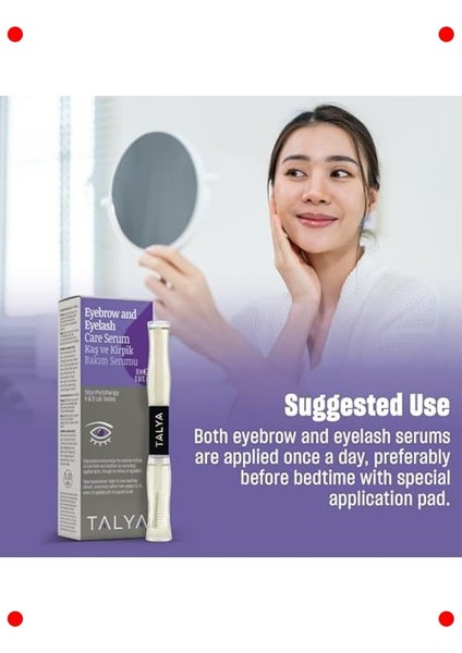 Yoğun Kaş ve Kirpik Güçlendirici Serum 10 ml fırsatları
