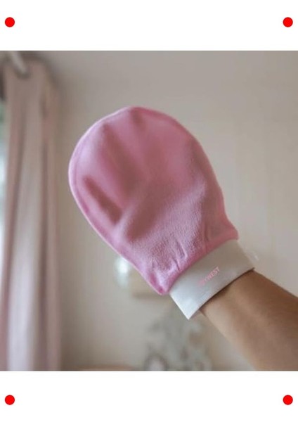 Yumuşak Peeling Banyo Lifi ve Vücut Kesesi - Pembe modelleri
