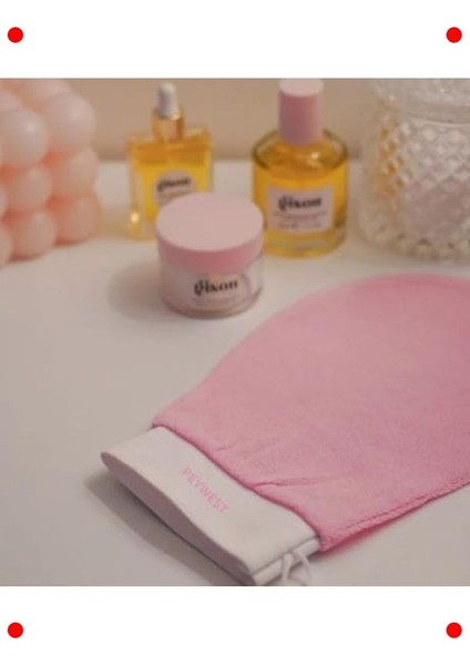Yumuşak Peeling Banyo Lifi ve Vücut Kesesi - Pembe fırsatları