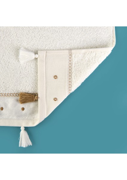 Soft Piene El Havlusu - Ekru / Bej - 30X50 cm modelleri