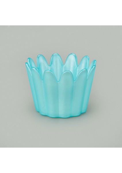 Deco Tulu Mumluk - Turkuaz - 9 cm